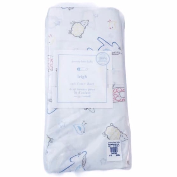 Pottery Barn Kids Other - Pottery barn Baby crib fitted sheet organic cotton